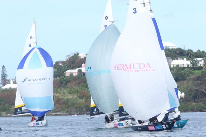 Quarter Finals action - 2015 Argo Group Gold Cup © Christian van Hoorn