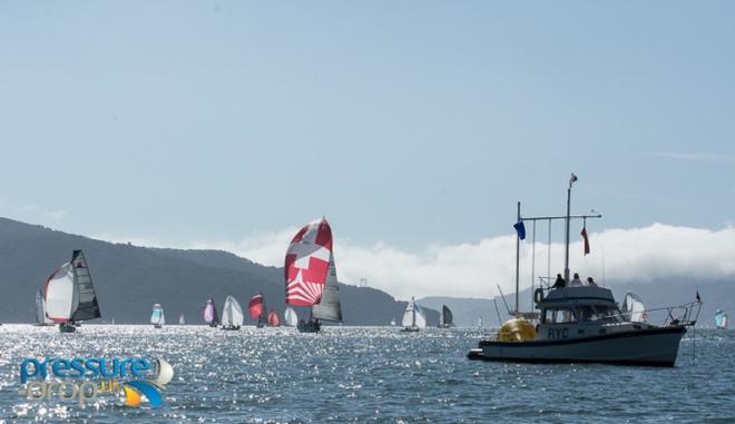 Fleet in action - 2015 Great Pumpkin Pursuit © pressure-drop.us