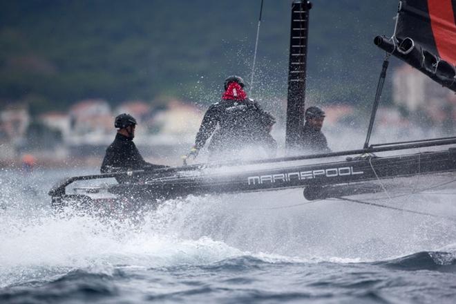 ARMIN STROM at full bore - 2015 Bullitt GC32 Racing Tour &copy; Sander van der Borch / Bullitt GC32 Racing Tour