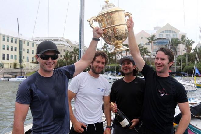 Adam Minoprio and his team of Nick Blackman, Andrew Burgess and Tom Powrie took victory at the Cup - 2015 Argo Group Gold Cup © Christian van Hoorn