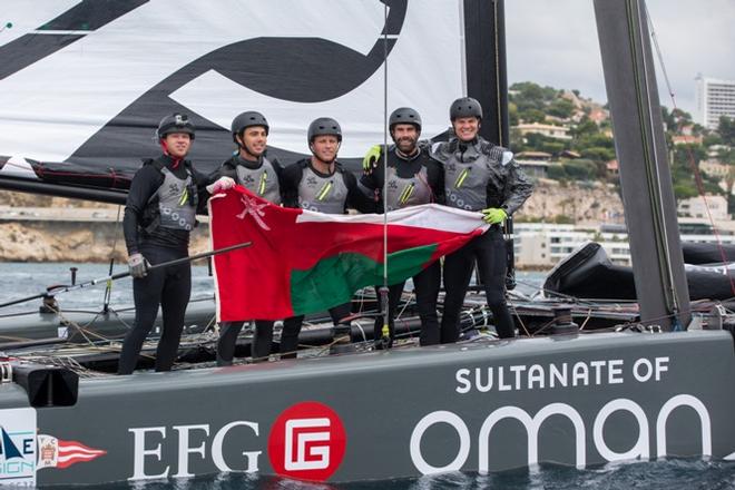 Sultanate of Oman wins the season - 2015 Bullitt GC32 Racing Tour &copy; Sander van der Borch / Bullitt GC32 Racing Tour