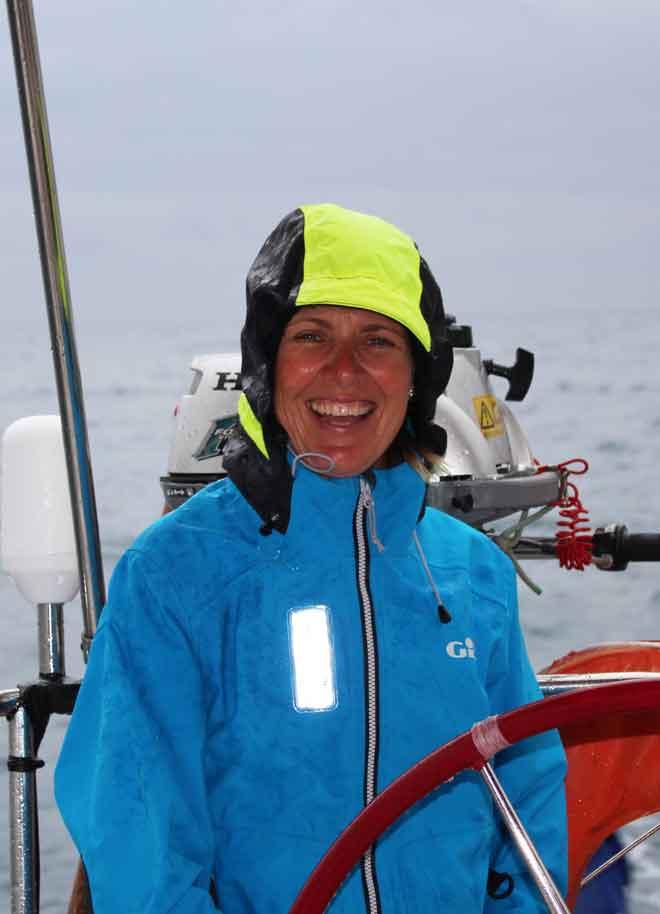 Annika in her Gill Coastal Jacket © Annika Fredriksson / Ocean Crusaders