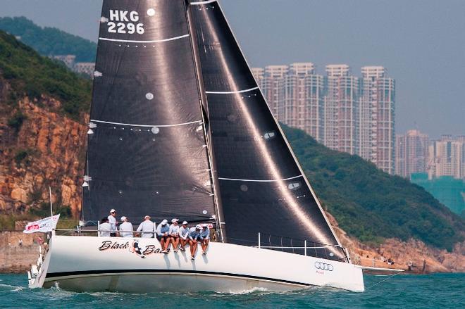 Black Baza at the start - 2015 Audi Hong Kong to Vietnam Race © RHKYC / Xaume Olleros