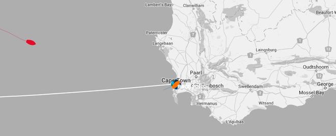 Current positions - 2015-16 Clipper Round the World Yacht Race © Clipper Ventures