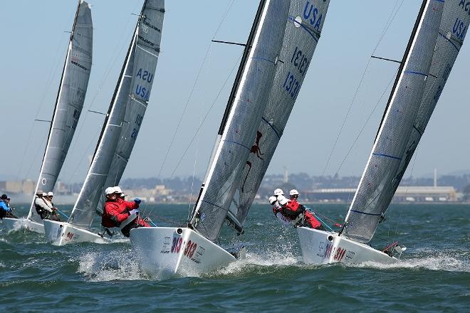 World Championship mark rounding action - 2015 Audi Melges 20 World Championship © 2015 JOY | Audi Melges 20 Class Association