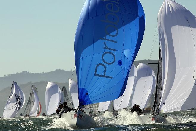 Fleet racing - San Francisco Bay style - 2015 Audi Melges 20 World Championship © 2015 JOY | Audi Melges 20 Class Association