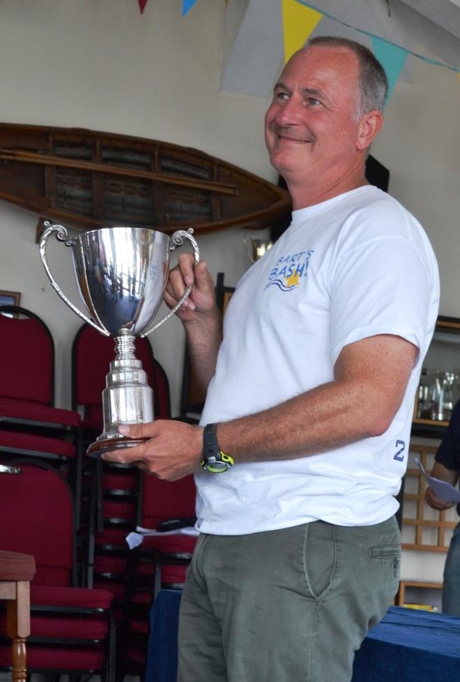 Dave proudly holding his RS300 National Champion’s trophy - 2015 RS300 Endeavour Trophy © Ela Miller