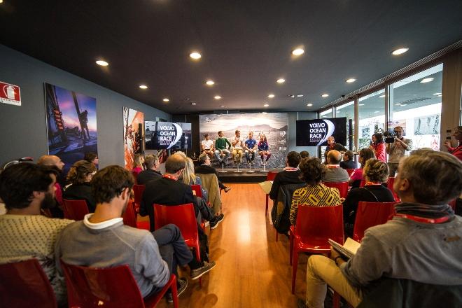 Fleet in action - Genoa Boat Show ©  Amalia Infante / Volvo Ocean Race