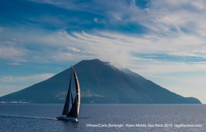 Rambler 88 - 2015 Rolex Middle Sea Race ©  Rolex / Carlo Borlenghi http://www.carloborlenghi.net