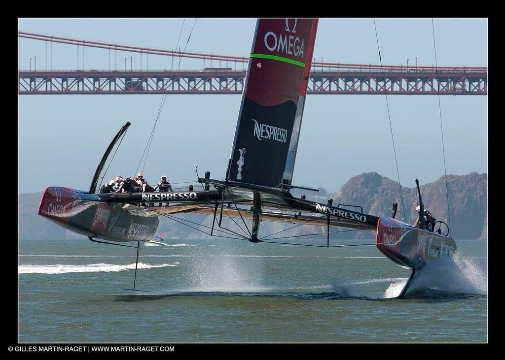  34th America's Cup - Final Match - Racing Day 9: in house made quali © Gilles Martin Raget http://www.martin-raget.com/