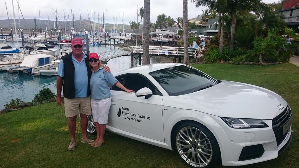 Bruce and Gail with their new Audi TT photo copyright Unsure Unsure taken at  and featuring the  class
