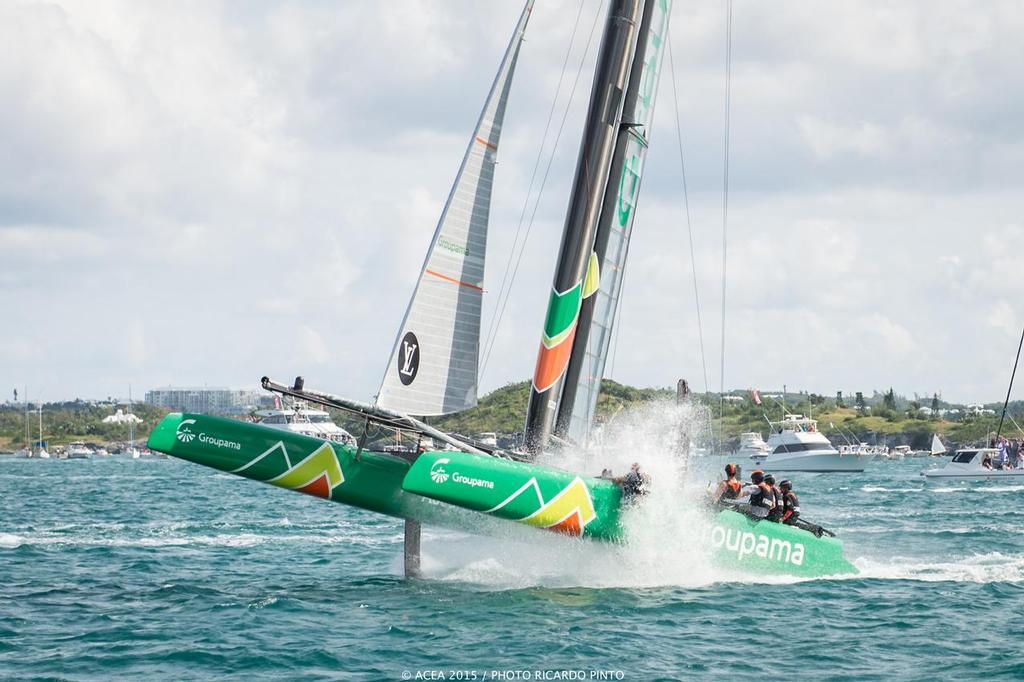 Louis Vuitton America&rsquo;s Cup World Series Bermuda - Racing Day 2 photo copyright ACEA / Ricardo Pinto http://photo.americascup.com/ taken at  and featuring the  class