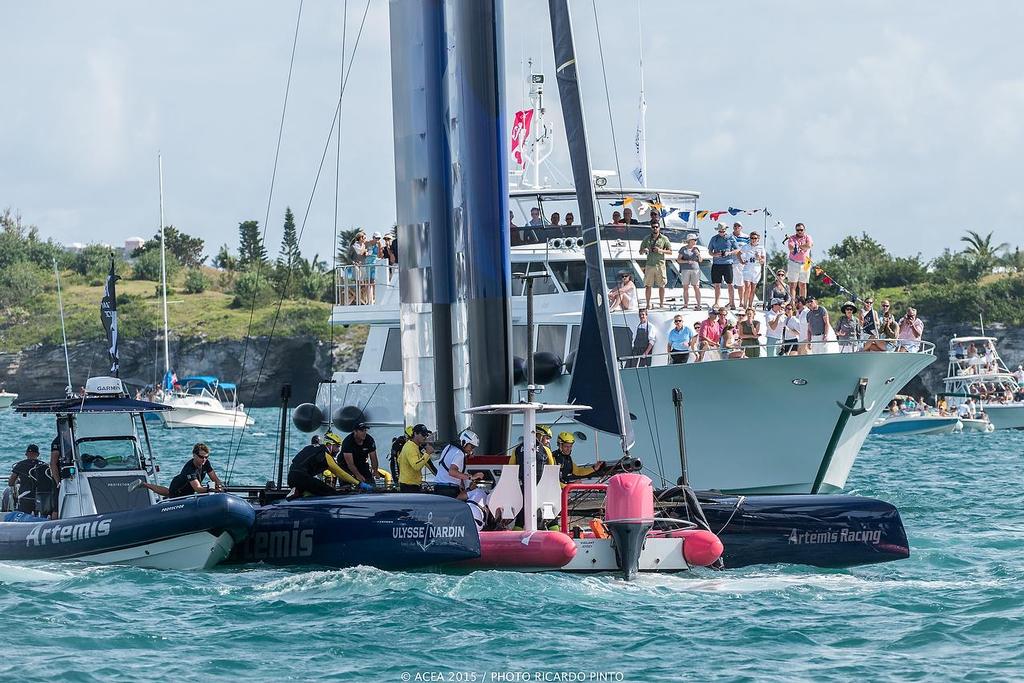 18/10/15 - Hamilton (BDA) - 35th America's Cup Bermuda 2017 - Louis Vuitton America's Cup World Series Bermuda - Racing Day 2 © ACEA / Ricardo Pinto http://photo.americascup.com/