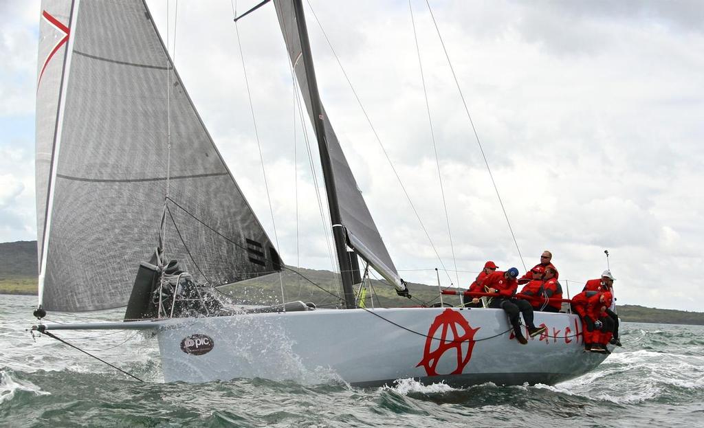 Bakewekk-White designed YD37, Anarchy - 2015 PIC Coastal Classic photo copyright Richard Gladwell www.photosport.co.nz taken at  and featuring the  class