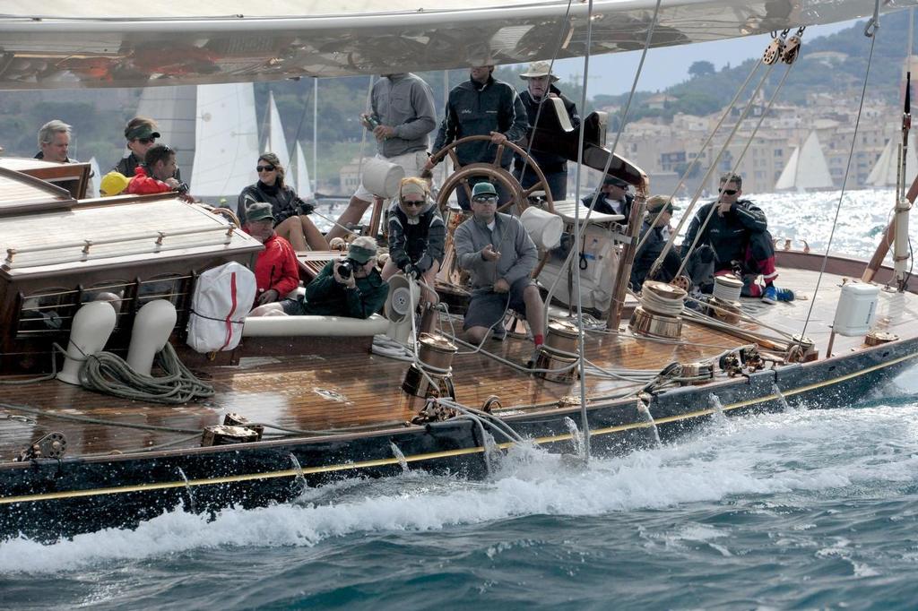  - Les Voiles de St-Tropez, France October 1, 2015 Photo by Linda Wright photo copyright SW taken at  and featuring the  class