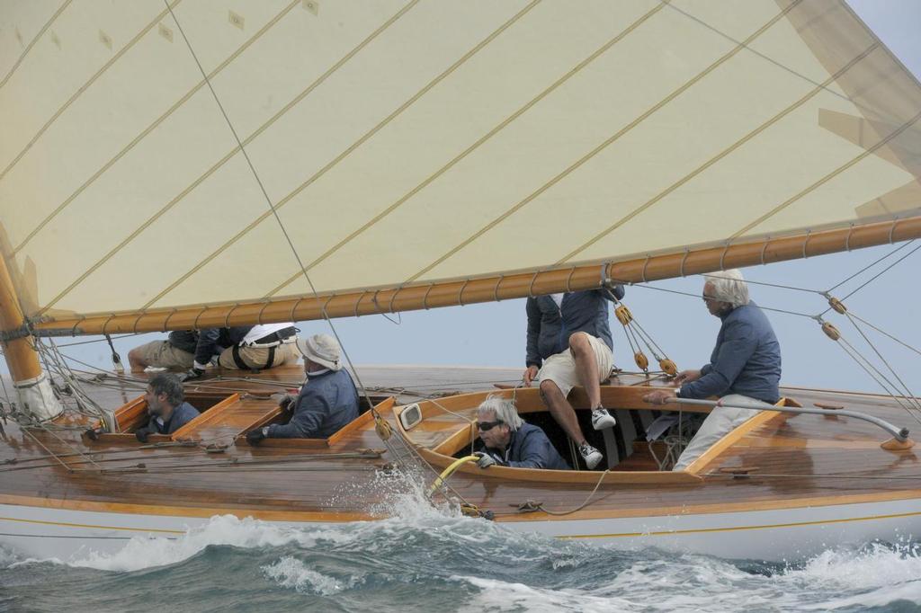 - Les Voiles de St-Tropez, France October 1, 2015 Photo by Linda Wright photo copyright SW taken at  and featuring the  class