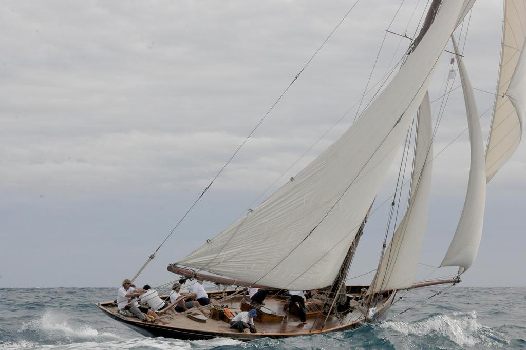  - Les Voiles de St-Tropez, France October 1, 2015 Photo by Linda Wright photo copyright SW taken at  and featuring the  class