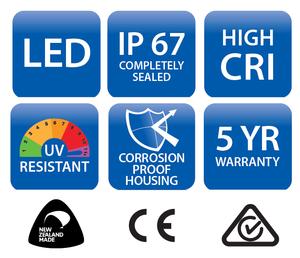 EuroLED 75 Certification Icons photo copyright S.V.Taipan taken at  and featuring the  class