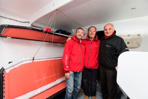 Baptême IDEC 2015 photo copyright Jean-Marie Liot / DPPI / IDEC http://www.trimaran-idec.com/ taken at  and featuring the  class