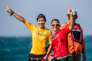 Medal races - 2015 RS:X World Windsurfing Championships photo copyright  Jesus Renedo http://www.sailingstock.com taken at  and featuring the  class