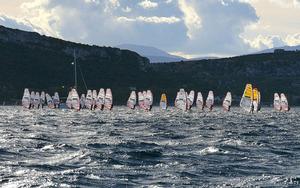 BIC Techno 293 World Championships 2015 - Day 4 photo copyright Patrik Pollak taken at  and featuring the  class