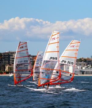 2015 BIC Techno 293 World Championship - Day 5 photo copyright Patrik Pollak taken at  and featuring the  class