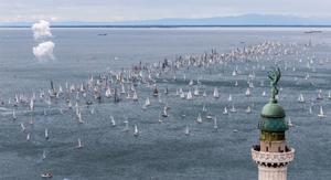 Start - 47th Barcolana International Sailing Regatta photo copyright Corinthian Yacht Club Seattle taken at  and featuring the  class