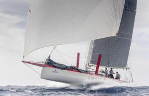 Kuka-Light (SUI) surfing at the Comino Strait - Rolex Middle Sea Race photo copyright  Rolex/ Kurt Arrigo http://www.regattanews.com taken at  and featuring the  class