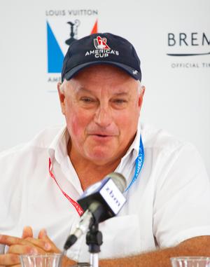 Iain Murray, Regatta Director. Louis Vuitton America's Cup World Series 2015 photo copyright Guy Nowell http://www.guynowell.com taken at  and featuring the  class