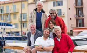 Winner 2015 is Oriole, followed by Olympian Mignon and Folly - 2015 Gstaad Yacht Club Centenary Trophy photo copyright  Juerg Kaufmann / GYC taken at  and featuring the  class
