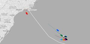 Current positions - 2015-16 Clipper Round the World Yacht Race photo copyright Clipper Ventures taken at  and featuring the  class