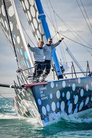 Sam Goodchild and Eric Bellion onboard Stand As One photo copyright Sam Joseph taken at  and featuring the  class