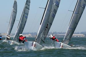 World Championship mark rounding action - 2015 Audi Melges 20 World Championship photo copyright 2015 JOY | Audi Melges 20 Class Association taken at  and featuring the  class