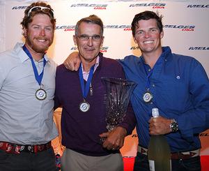 Oleander, from left to right: Luke Lawrence, Jim Wilson, Jeremy Wilmot photo copyright 2015 JOY | IM20CA taken at  and featuring the  class