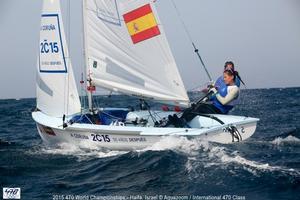 Sofia Toro/Laura Sarasola (ESP) - 2015 470 World Championships photo copyright Down Under Rally taken at  and featuring the  class
