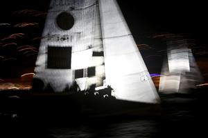 Racing at night - 2015 Barcolana By Night Jotun Cup photo copyright  Max Ranchi Photography http://www.maxranchi.com taken at  and featuring the  class