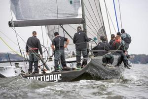 Interlodge displayed flawless teamwork to win the IRC Class photo copyright  Dan Phelps/Spinsheet Magazine http://www.spinsheet.com/ taken at  and featuring the  class