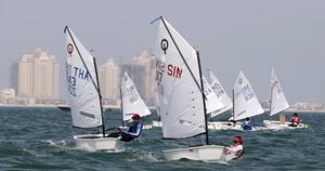 Day 4 - 2015 Optimist Asian and Oceanic Championship photo copyright Jayaram Korambil taken at  and featuring the  class