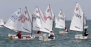 Day 4 - 2015 Optimist Asian and Oceanic Championship photo copyright Jayaram Korambil taken at  and featuring the  class