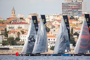 2015 Bullitt GC32 Racing Tour Marseille One Design - Day 2 photo copyright Icarus Sailing Media taken at  and featuring the  class