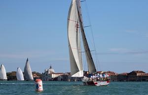 Fleet in action - 2015 Venice Hospitality Challenge photo copyright  Max Ranchi Photography http://www.maxranchi.com taken at  and featuring the  class