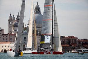 Fleet in action - 2015 Venice Hospitality Challenge photo copyright  Max Ranchi Photography http://www.maxranchi.com taken at  and featuring the  class