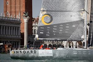 Fleet in action - 2015 Venice Hospitality Challenge photo copyright  Max Ranchi Photography http://www.maxranchi.com taken at  and featuring the  class
