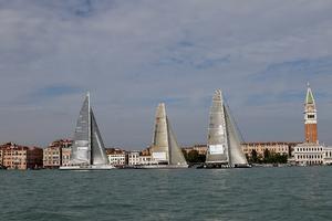 Fleet in action - 2015 Venice Hospitality Challenge photo copyright  Max Ranchi Photography http://www.maxranchi.com taken at  and featuring the  class