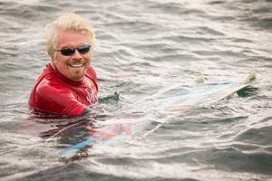 Sir Rich?ard Bran?son - Virgin Kitesurfing Armada photo copyright Carol Stephenson Linda Spicer taken at  and featuring the  class