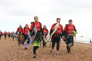 Hayling Island - Virgin Kitesurfing Armada photo copyright Carol Stephenson Linda Spicer taken at  and featuring the  class