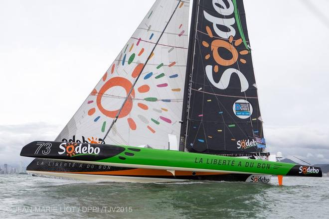 Sodebo have been a backer of Thomas Colville for 15 years © Transat Jacques Vabre