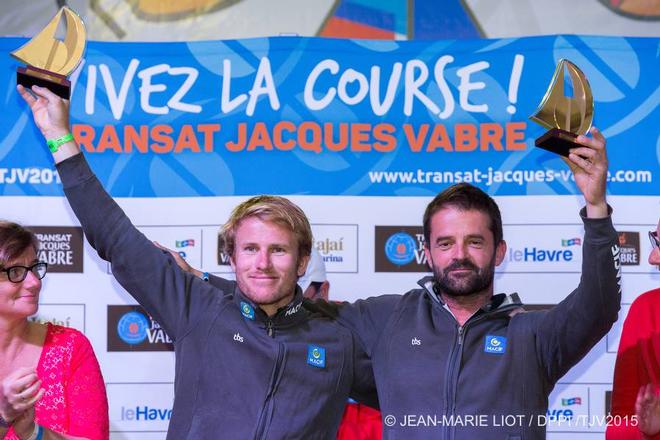 Ultime Podium - Transat Jacques Vabre 2015 - Day 13 © Transat Jacques Vabre