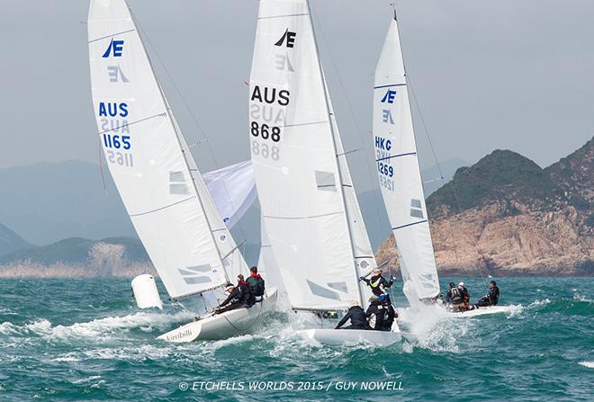 2015 Etchells Worlds - Race Day 5 © 2015 Etchells Worlds / Guy Nowell