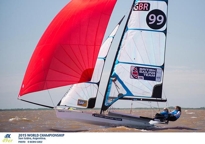 2015 49er Worlds - San Isidro, Argentine © Berni Gerz